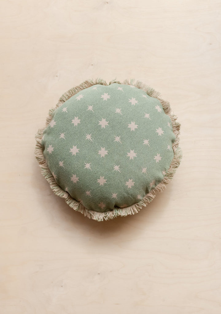 Sample Sale Cotton Cushion Cover in Sage Celestial