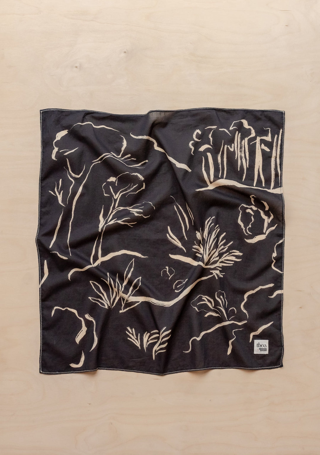 TBCo - Sample Sale TBCo x Abisola Omole Wilderness Cotton Scarf