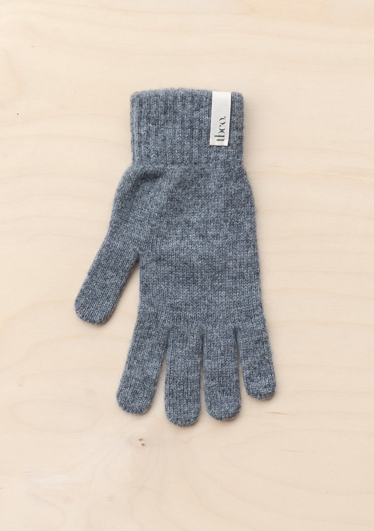 Cashmere & Merino Gloves in Charcoal Melange – TBCo