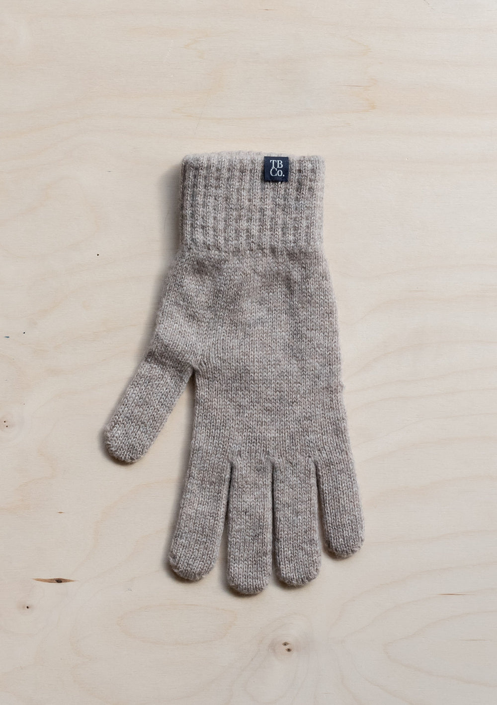 Men's Cashmere & Merino Gloves in Oatmeal Melange – TBCo