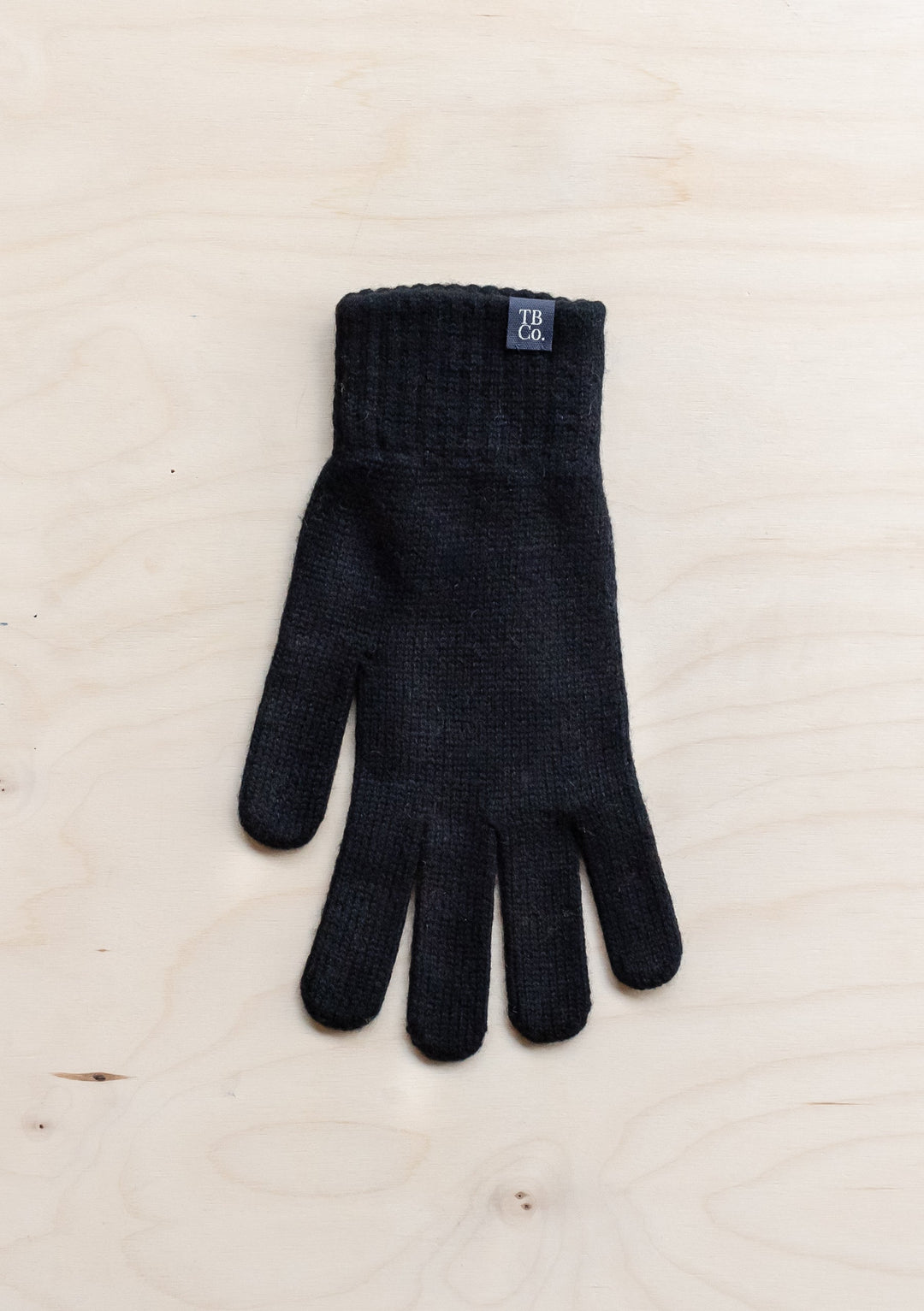 Cashmere & Merino Gloves in Black
