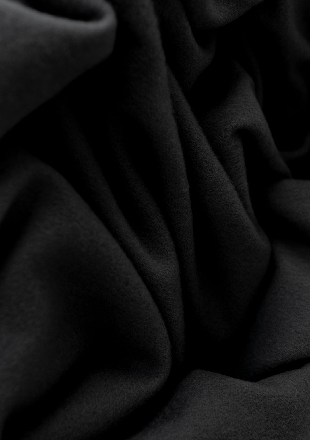Lambswool Blanket in Black