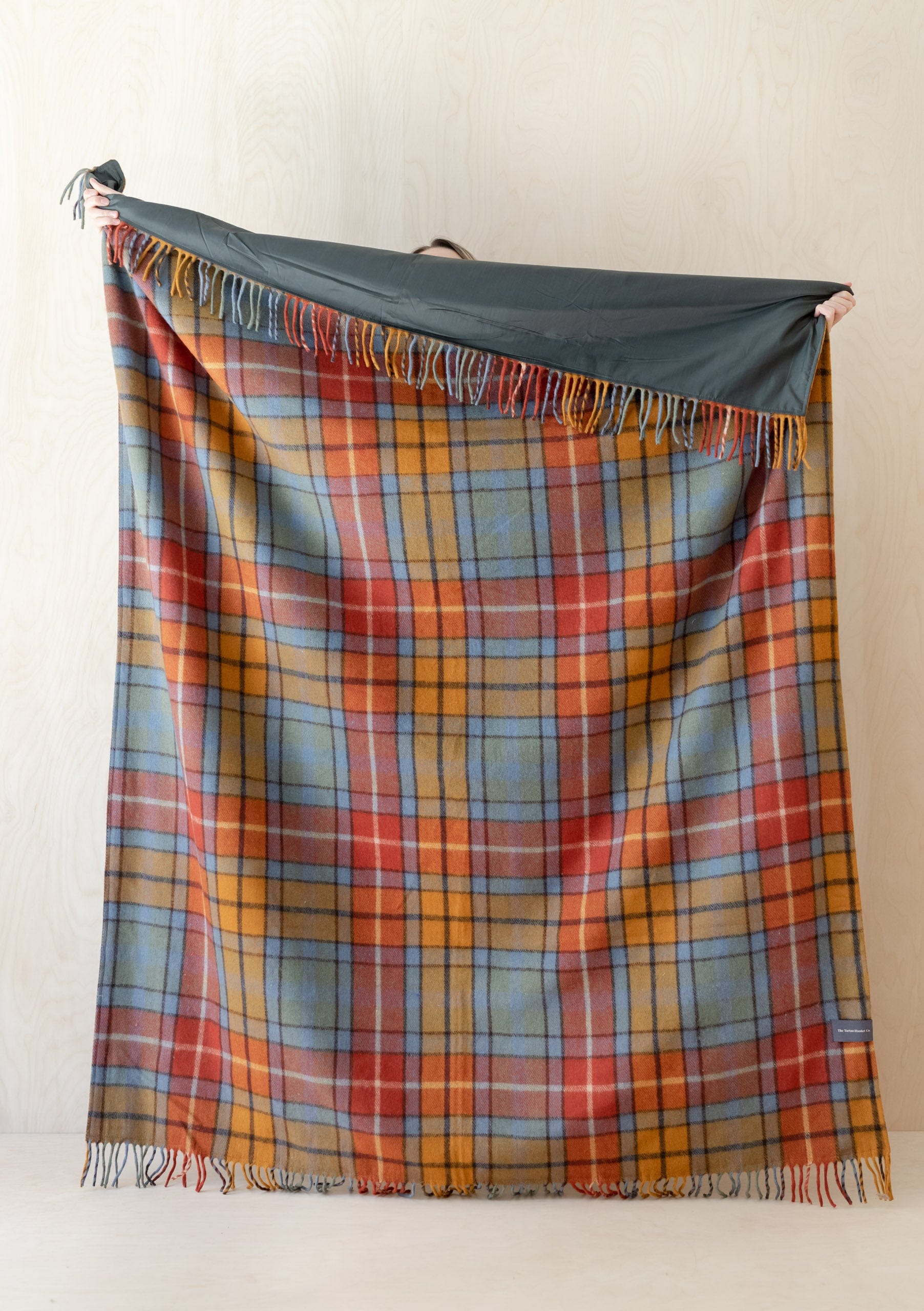 The popular Tartan blanket co