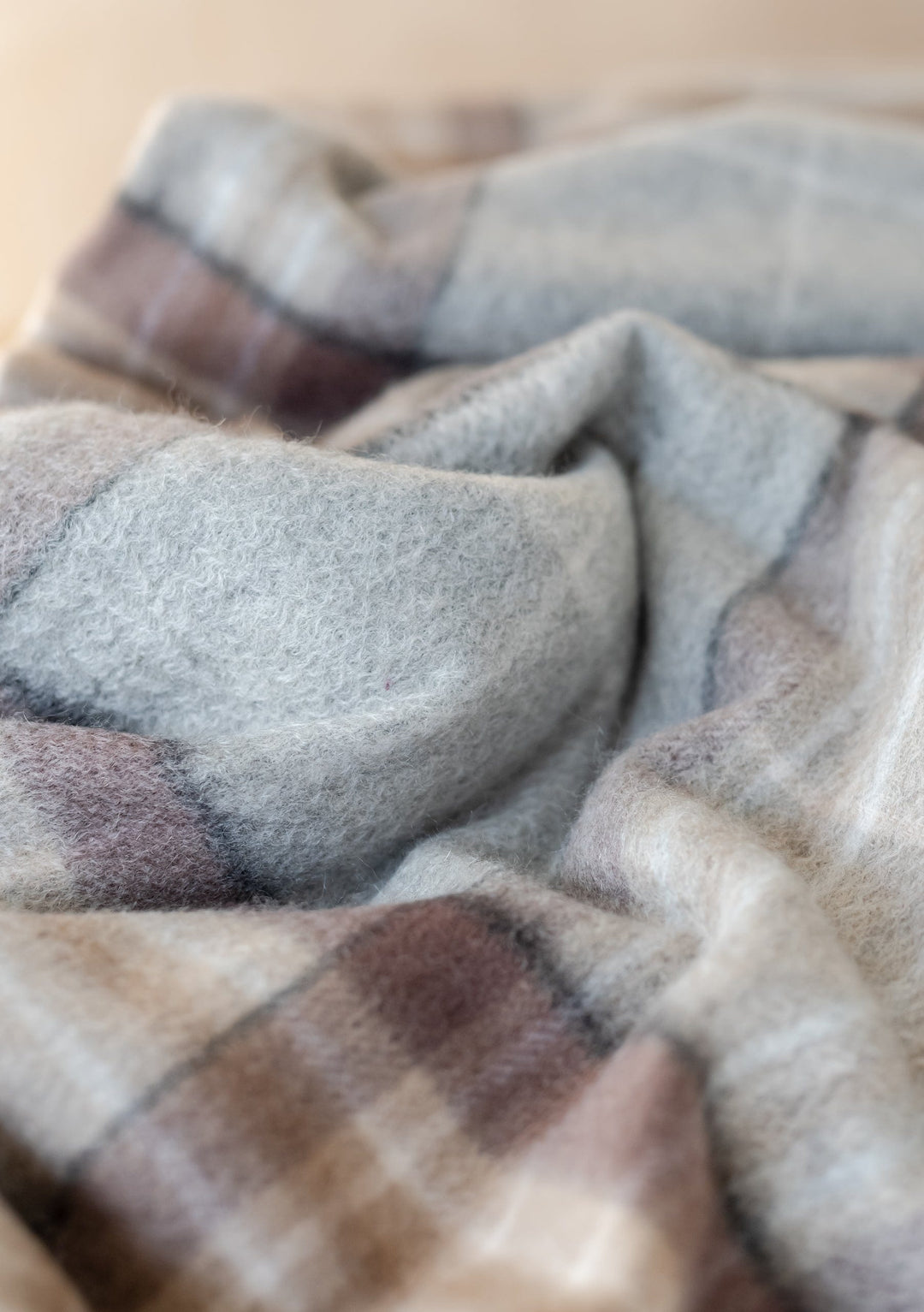 Cashmere Blanket Scarf in Mackellar Tartan