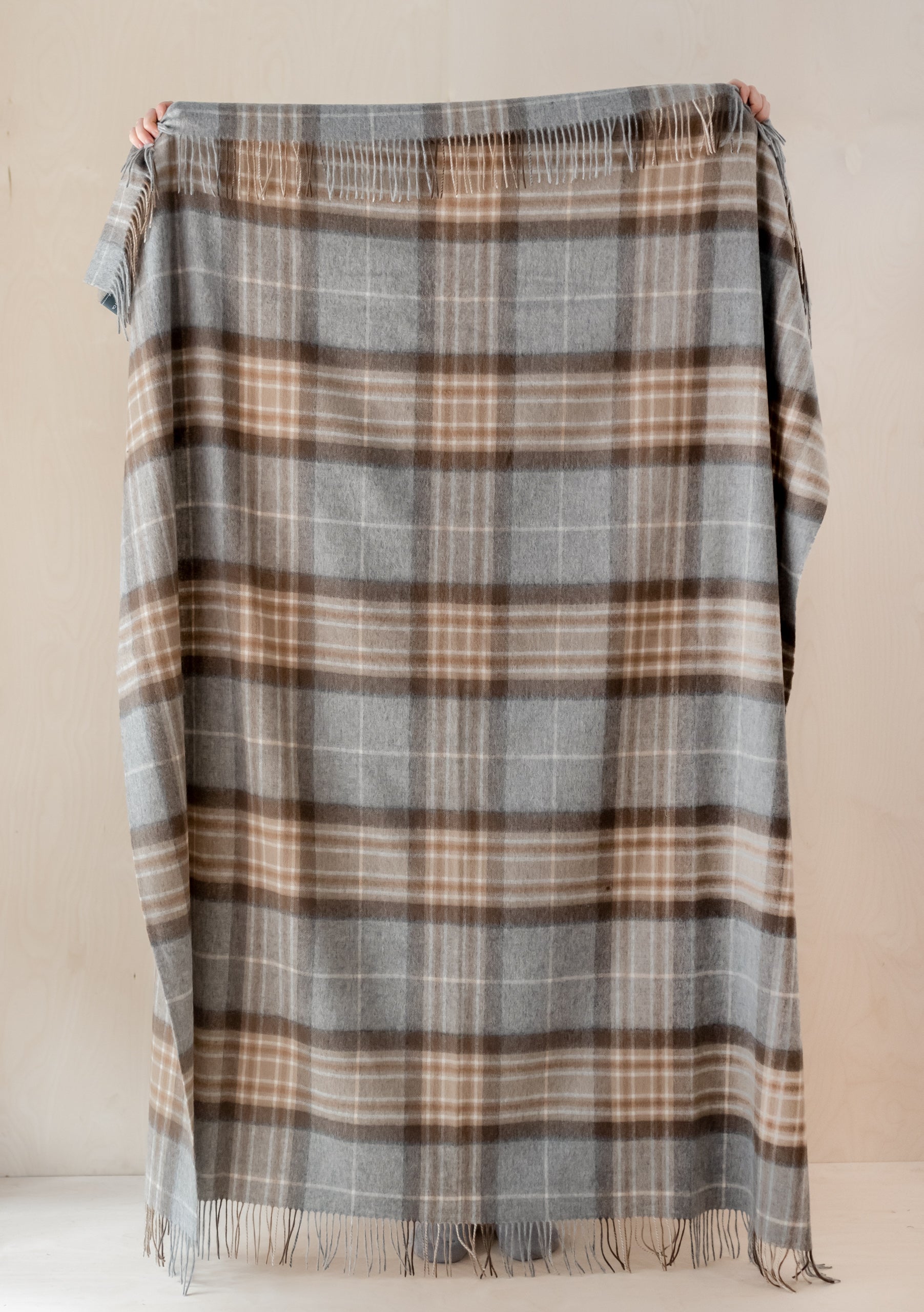 Lambswool Blanket in Mackellar Tartan TBCo